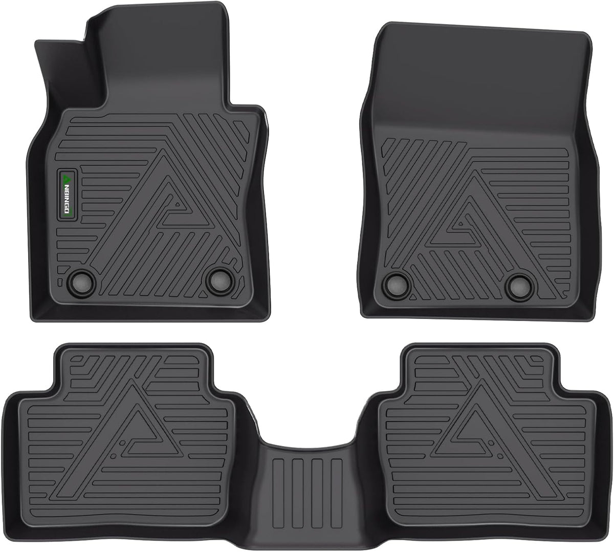 ANBINGO®-Floor Mats for Mazda 3 2025-2019 All Weather Protection TPE Anti-Slip Car Full Set Floor Liners Custom Accessories