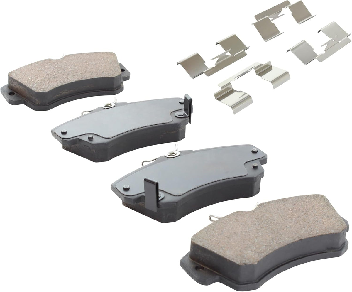 Premium Semi-Metallic Front Brake Pads (1001-0841M) Compatible with Chrysler PT Cruiser 2001-2010