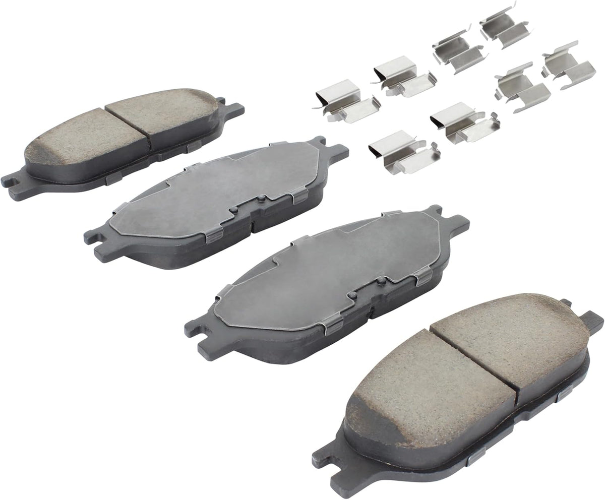 Premium Ceramic Front Brake Pads (1001-0803C) Compatible with Ford Windstar 1999-2003