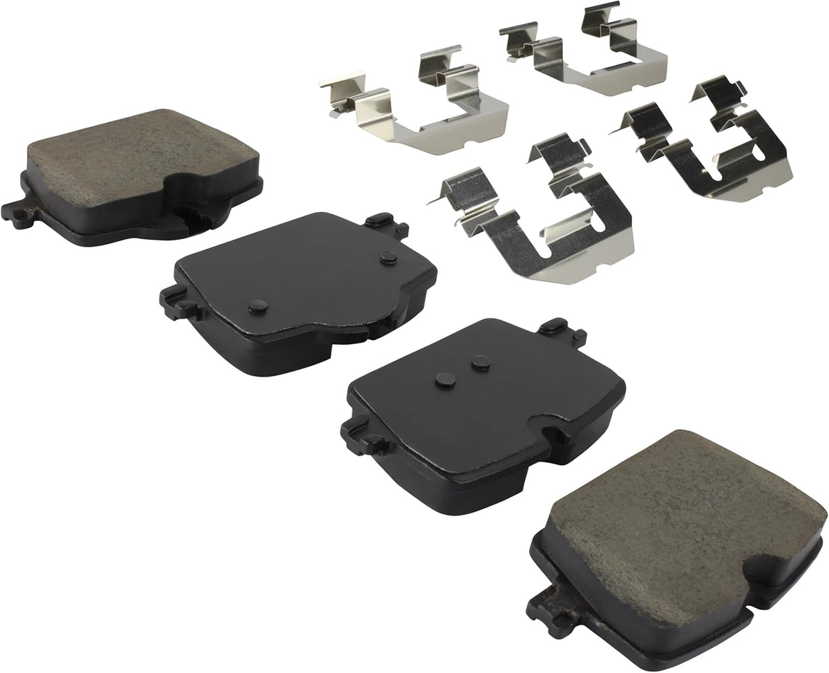 Premium Ceramic Rear Brake Pads (1001-2221C) Compatible with 2019-2025 BMW/Toyota (230i/230i xDrive/330e/330e xDrive/330i/330i xDrive/430i/430i Gran Coupe/430i xDrive/GR Supra/i4/Z4)