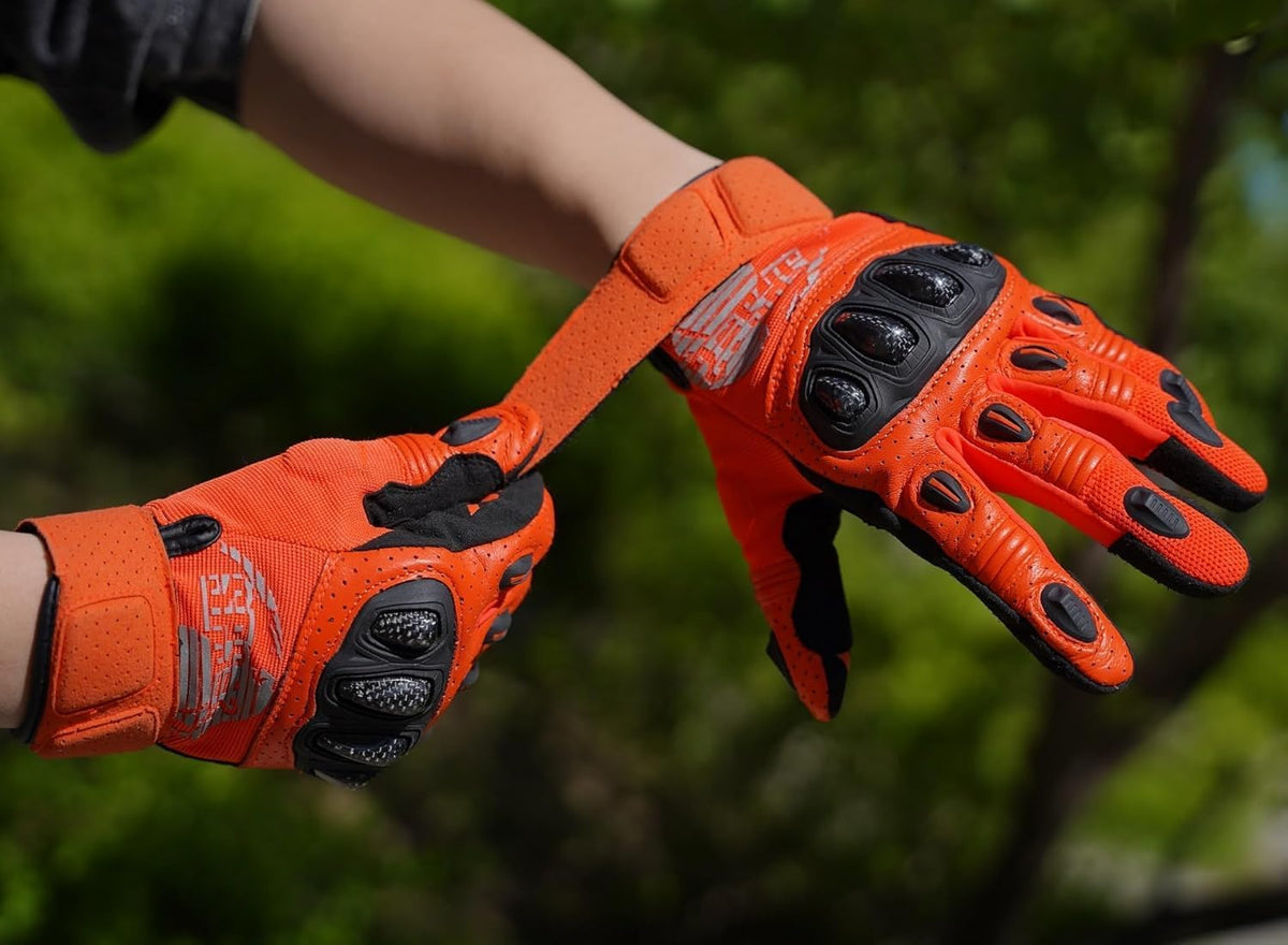 Seibertron SPS Series Touchscreen Motorcycle Motocross BMX ATV MTB Bicycle Cycling Full or Half Finger Gloves Adult and Youth