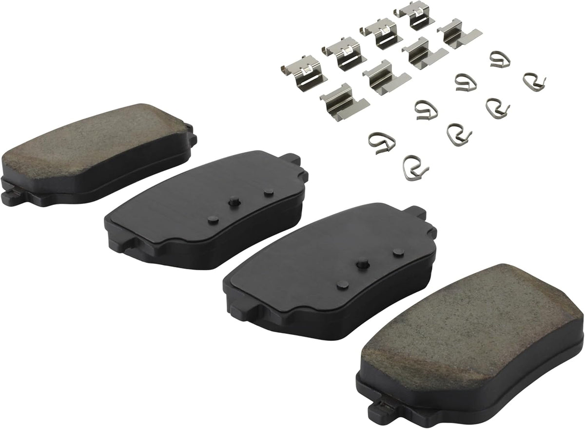 Premium Ceramic Rear Brake Pads (1001-2271C) Compatible with 2019-2022 Mercedes-Benz (A220/A35 AMG/A45 AMG S/CLA250/CLA35 AMG/CLA45 AMG/GLA250/GLA35 AMG/GLA45 AMG/GLB250/GLB35 AMG)
