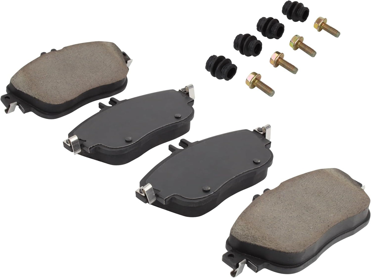Premium Ceramic Front Brake Pads (1001-1694C) Compatible with 2012-2020 INFINITI/Mercedes-Benz (B Electric Drive/B180/B250/B250e/CLA200/CLA250/GLA250/QX30)