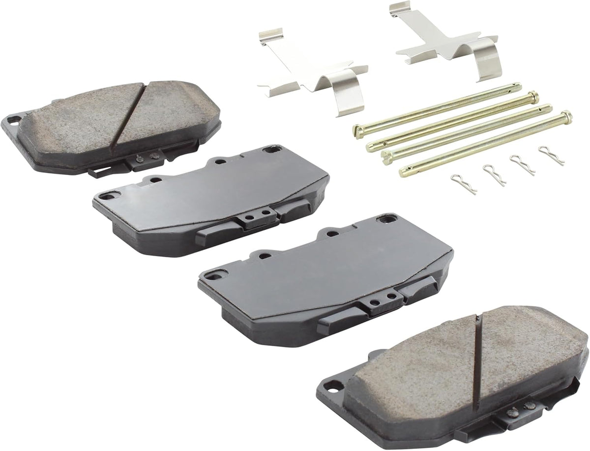 Premium Ceramic Front Brake Pads (1001-0647C) Compatible with Nissan 300ZX 1990-1996
