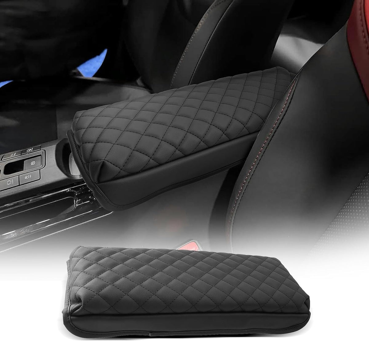 CDEFG for Toyota Prius 2023-2025 2026 Center Console Cover Armrest Box Cover for Prius (LE, XLE, Nightshade Edition, Limited) 2023 2024 2025 Accessories Arm Rest Protector