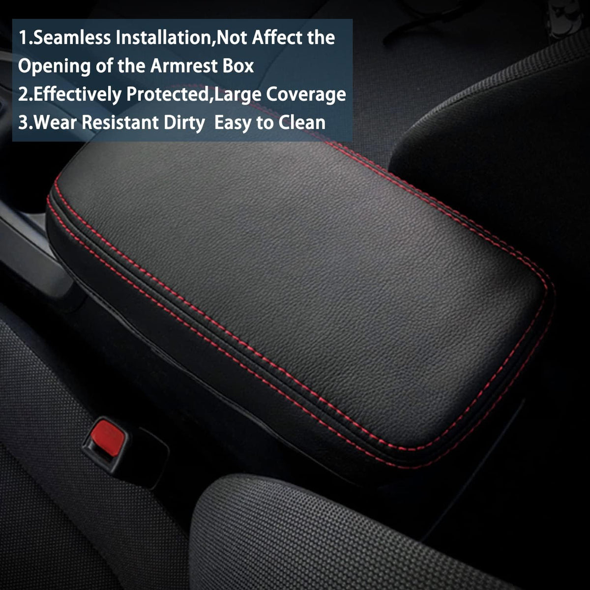 Ruiya 2025 Corolla Armrest Cover for Toyota Corolla E210 Accessories Armrest Lid Cover Compatible with 2022 2023 2024 2025 Toyota Corolla Sedan/SUV/Hybrid/Petrol Interior Accessories