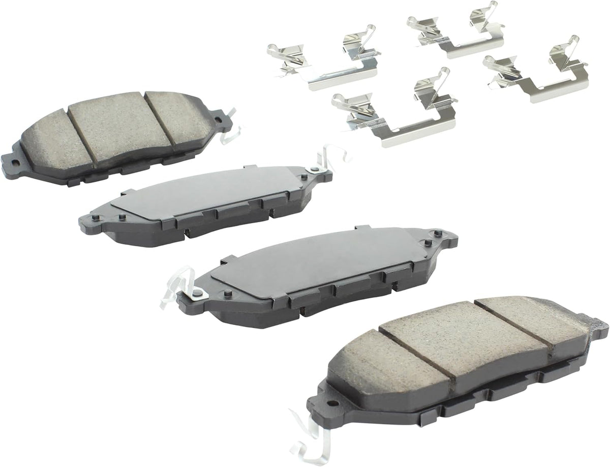 Premium Ceramic Front Brake Pads (1001-1649C) Compatible with INFINITI JX35 2013-2013, INFINITI QX60 2014-2020, Nissan Murano 2015-2024, Nissan Pathfinder 2013-2020
