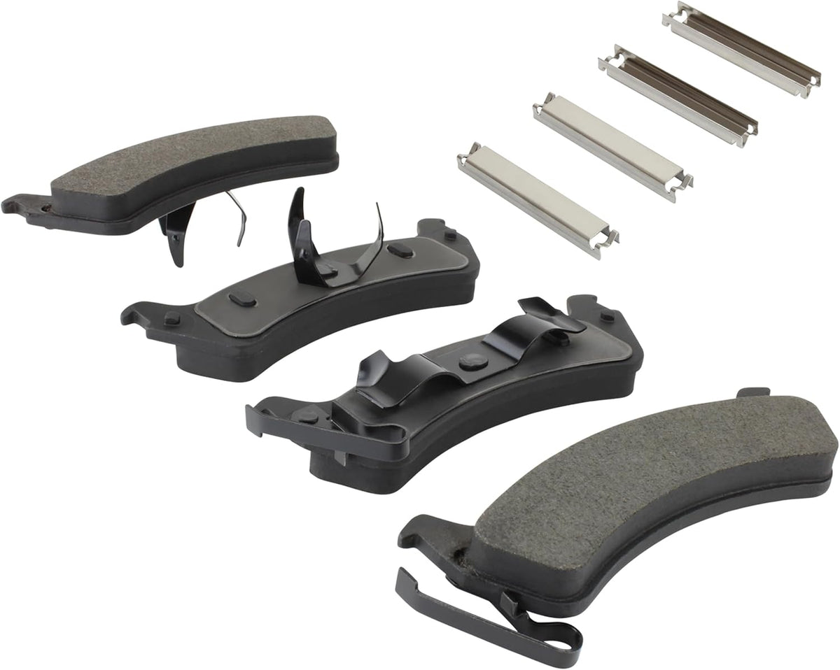 Premium Semi-Metallic Rear Brake Pads (1001-0664M) Compatible with Ford Windstar 1995-2003