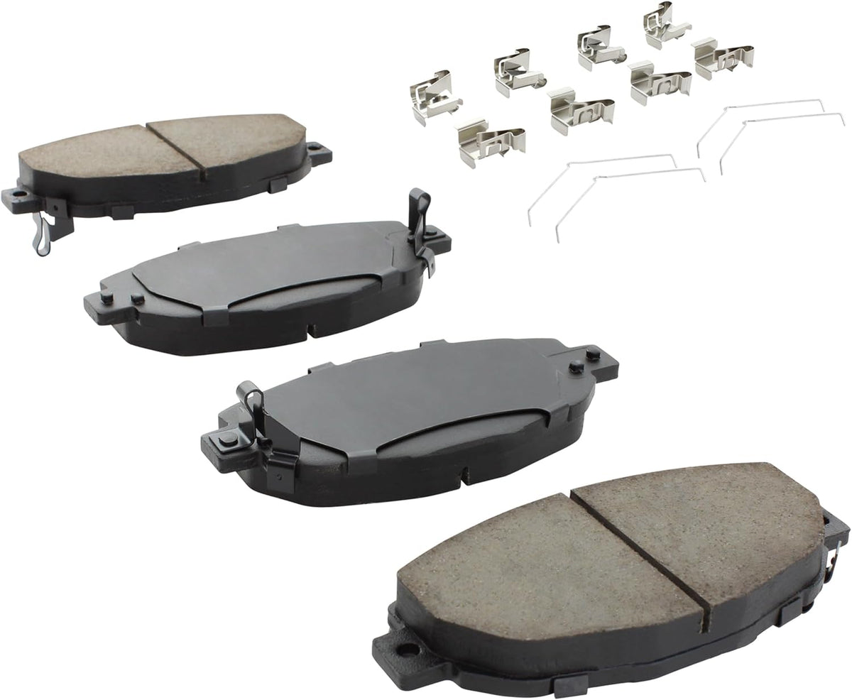 Premium Ceramic Front Brake Pads (1001-0571C) Compatible with Lexus SC300 1999-2000, Lexus SC400 1992-2000