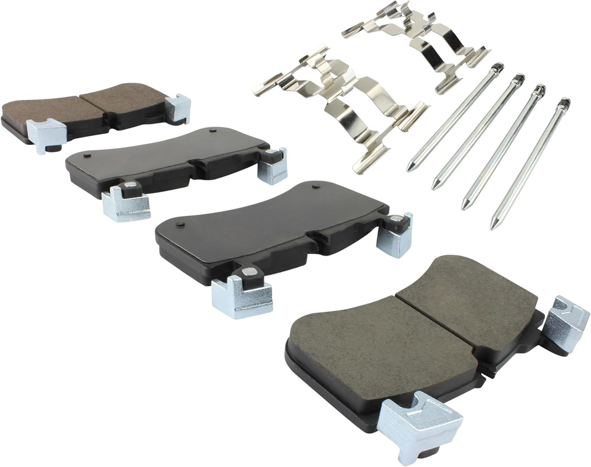 Premium Ceramic Front Brake Pads (1001-2184C) Compatible with 2018-2024 Land Rover (Defender 110/Defender 130/Defender 90/Discovery/Range Rover/Range Rover Sport)
