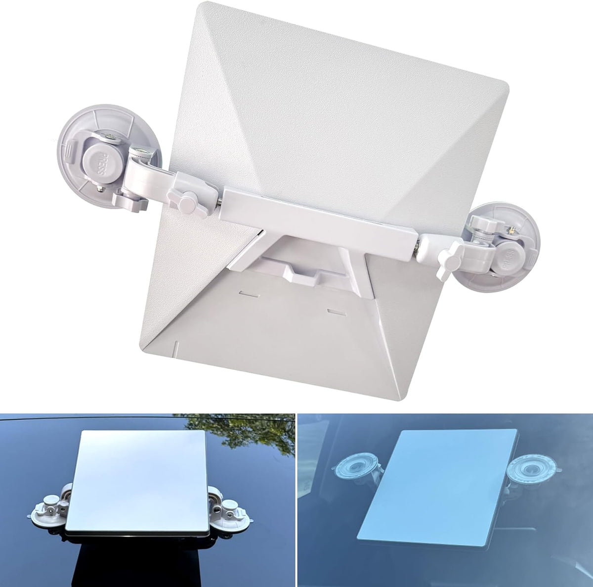 Starlink Mini Mount,Suction Cup for Starlink Mini,360-Degree Rotation,Compact and Portable,Suitable for Interior and Exterior Glass,Car Roof Mount,RV,Boat,Airplane and More