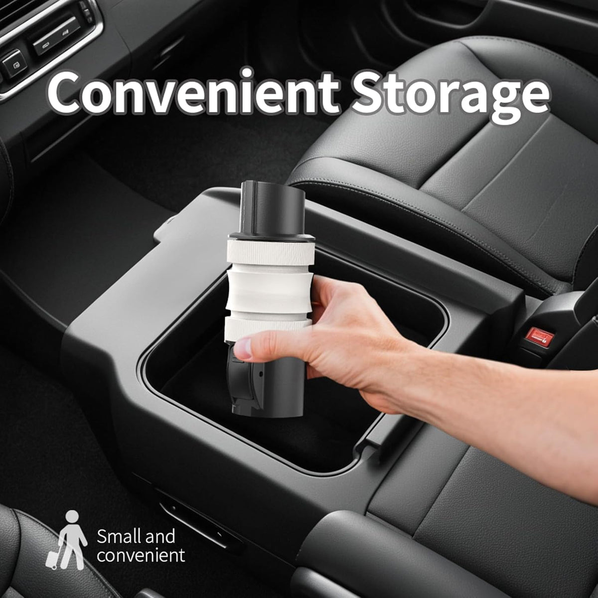 Tesla to J1772 Charger Adapter, 32 Amp / 220V, Compatible with Tesla Connector, NACS Converter for J1772 Electric Vehicles Charging