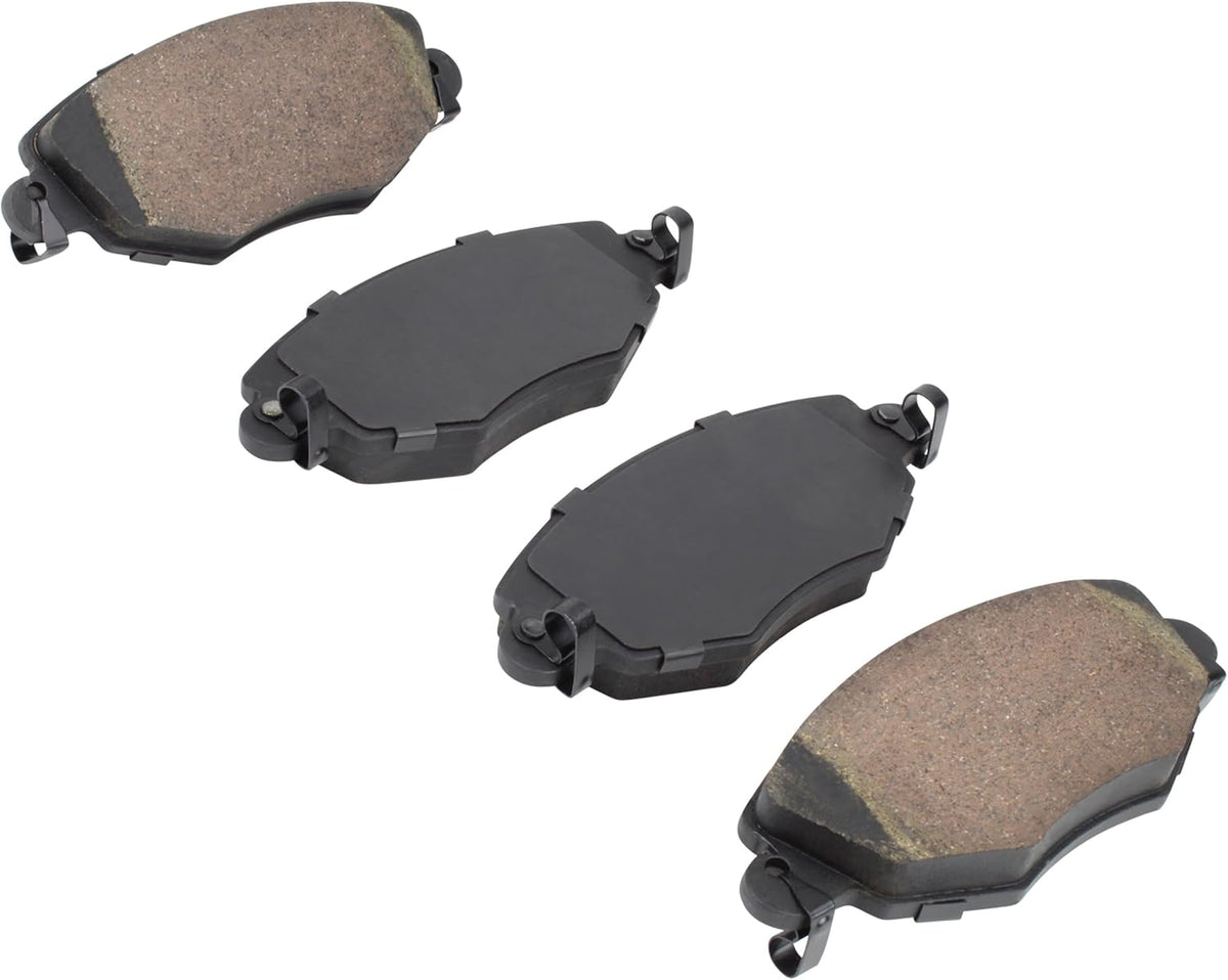 Premium Semi-Metallic Front Brake Pads (1001-0910M) Compatible with Ford Mondeo 2001-2004, Jaguar X-Type 2001-2008
