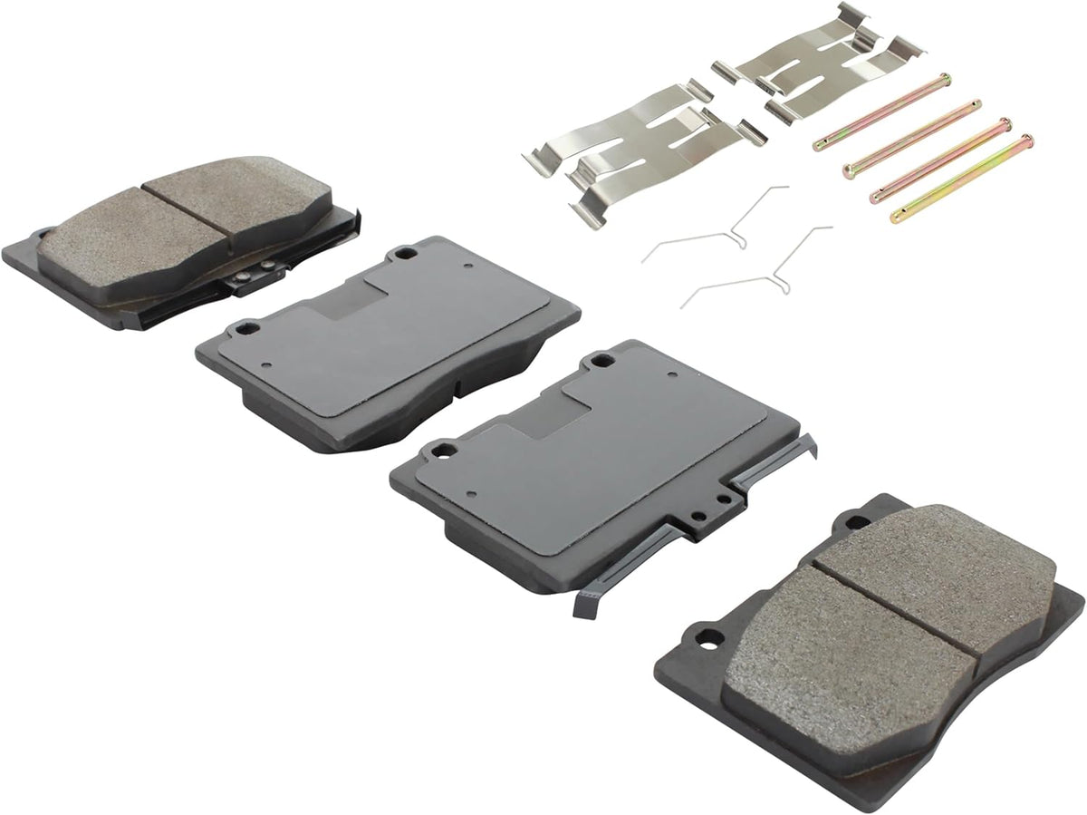 Premium Ceramic Front Brake Pads (1001-1091C) Compatible with Acura RL 2005-2012