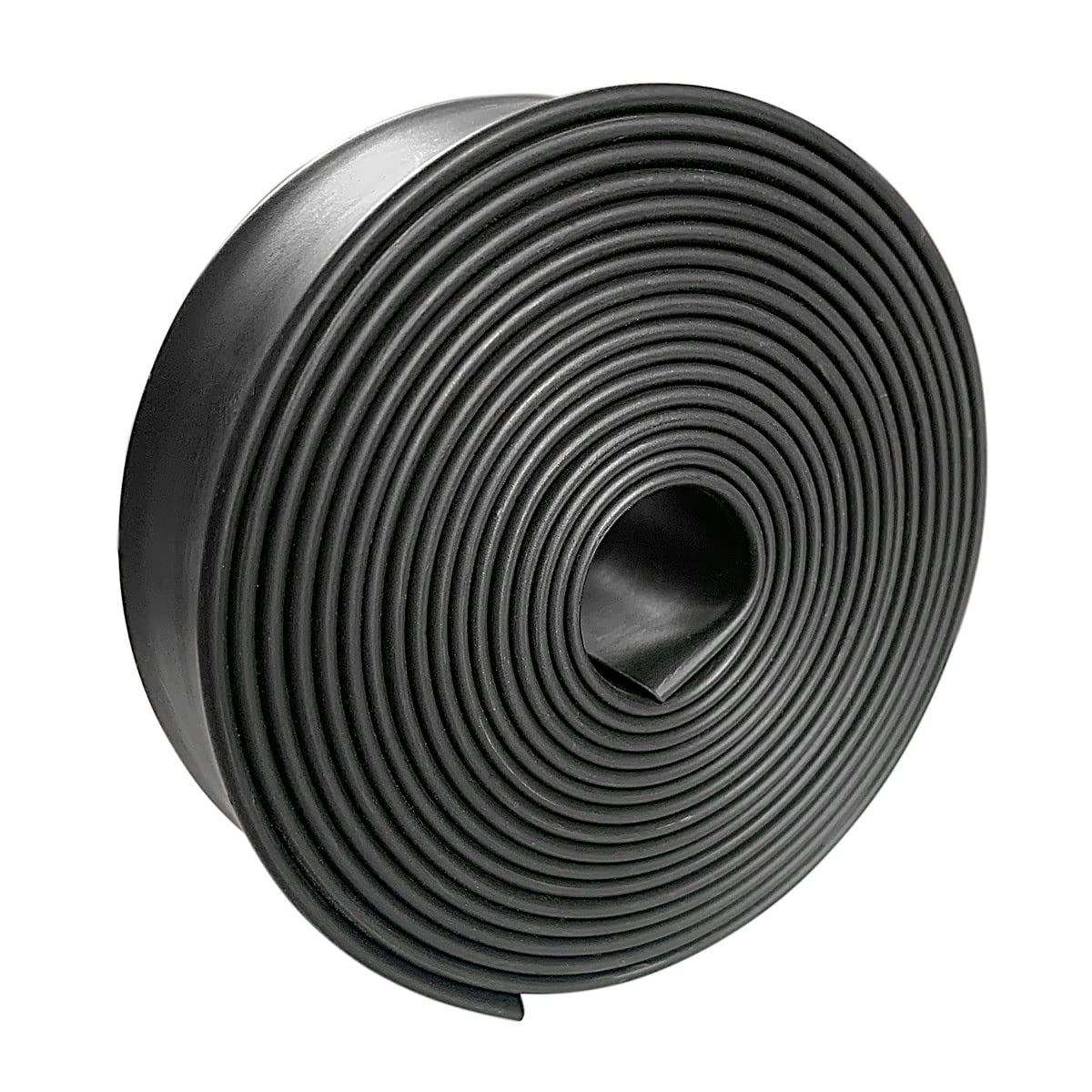 3:1 Ratio Heat Shrink Tubing Roll Adhesive Lined Industrial Marine Grade Dual Wall Heat Shrink Tube Waterproof and Sealed Black (5/8 inches(15.4 mm), 10 Feet)