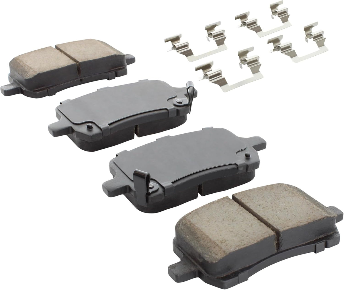 Premium Ceramic Front Brake Pads (1001-1028C) Compatible with 2004-2010 Chevrolet/Pontiac/Saturn (Cobalt/G5/G6/HHR/Ion/Malibu/Pursuit/Sky/Solstice)