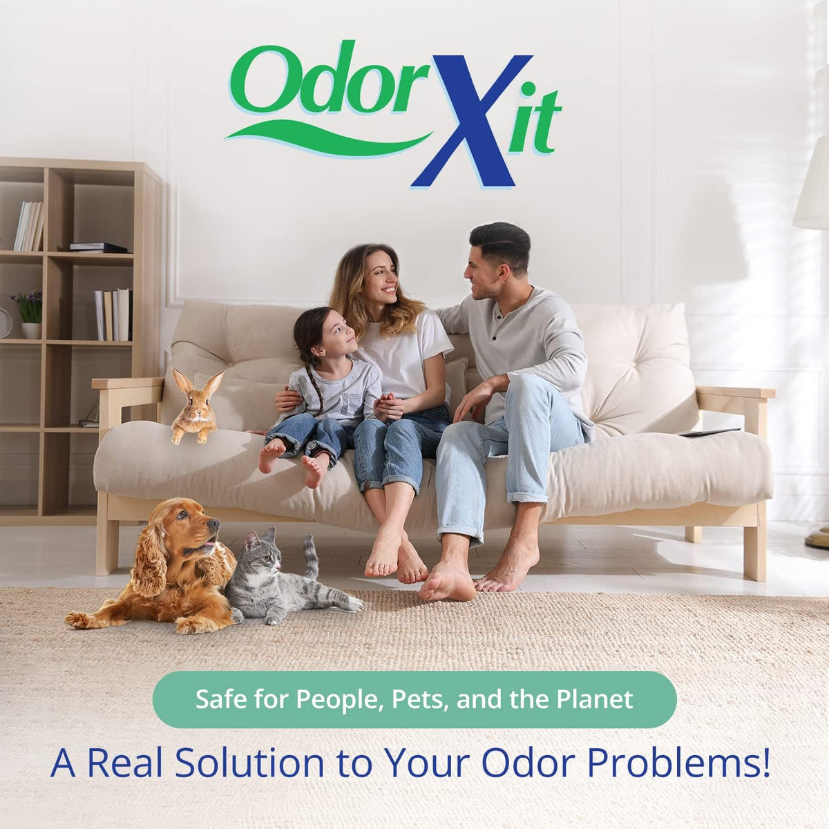 AQM by OdorXit, Air Quality Manager Chlorine Dioxide Odor Removal Packet, Dog Odor Eliminators for Home, Wet Dog Smell & Car Deodorizer, Strong Smell Neutralizer, 10g