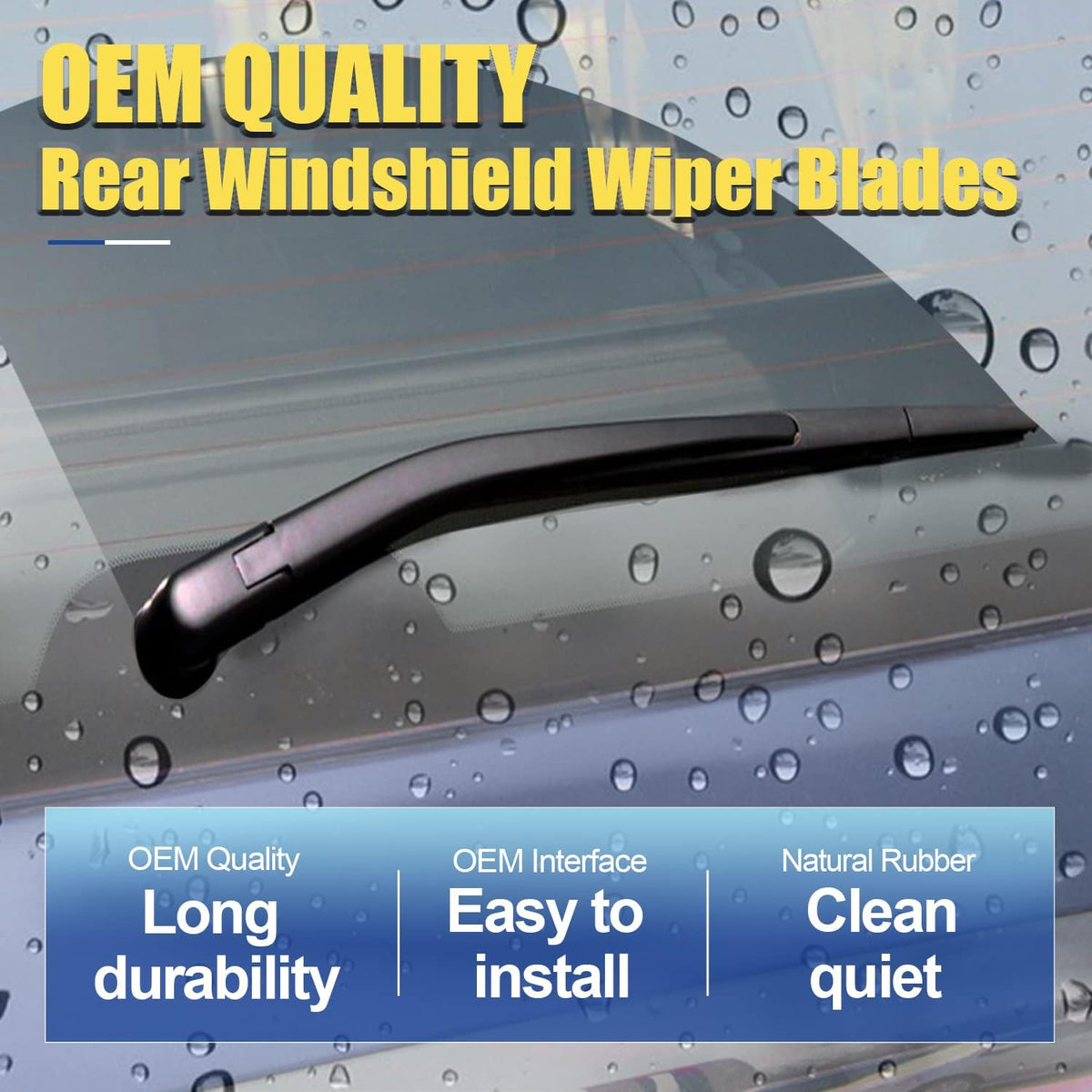 3 wipers Replacement For 2014-2020 2021 2022 2023 Nissan Rogue 2013-2019 2020 2021 Nissan Pathfinder Windshield Wiper Blades Replacememt Original Equipment - 26"+17"+12" (Set of 3) U/J HOOK