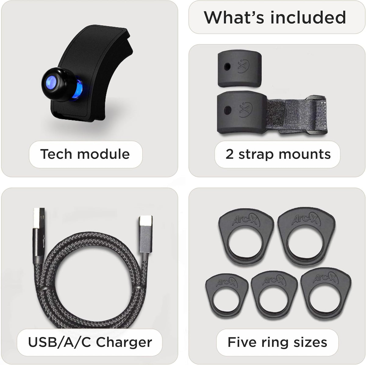 ArcX Bluetooth Smart Ring Remote Control - Waterproof, Super Light, Multi-Function Wearable Technology for The Ultimate Hands Free Control of Any Device