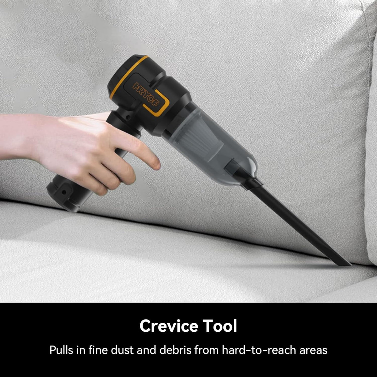 Car Vacuum Cleaner,Advanced Clean Cordless Handheld Vacuum, Compact Home and Car Vacuum with Crevice Tool,Digital Display Vacuum Cleaner