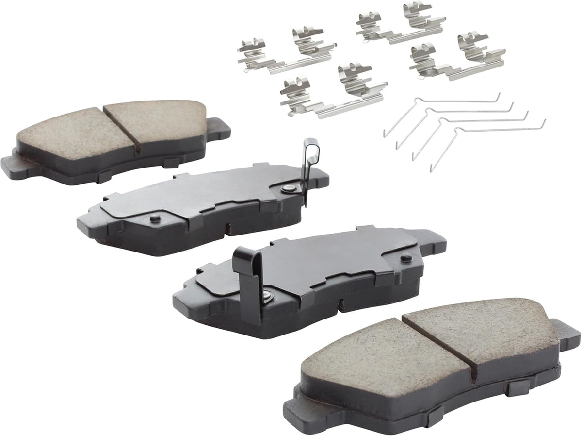 Premium Ceramic Front Brake Pads (1001-0948C) Compatible with Honda Civic 2003-2011