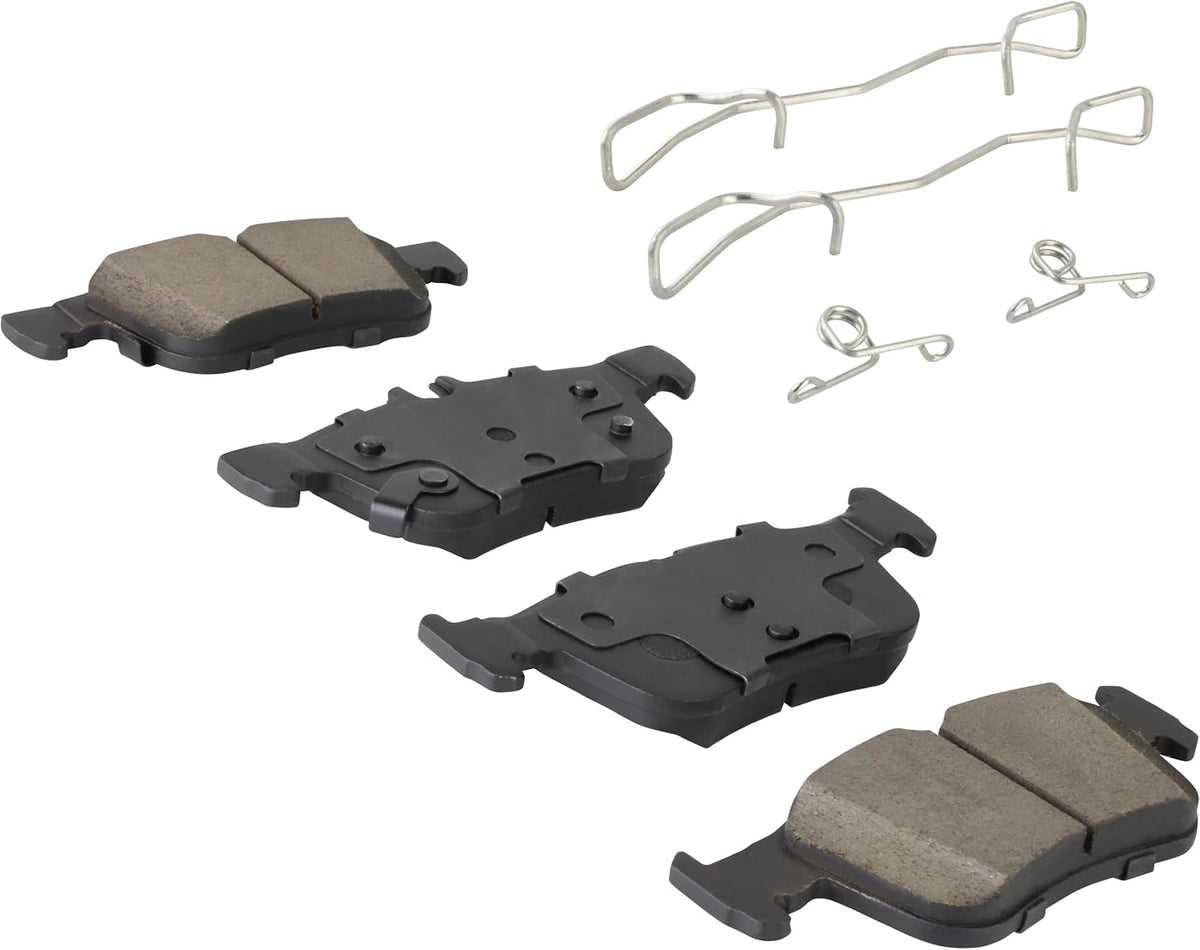 Premium Ceramic Rear Brake Pads (1001-1665AC) Compatible with Ford Bronco Sport 2021-2024, Ford Escape 2020-2024, Ford Maverick 2022-2024, Lincoln Corsair 2020-2024