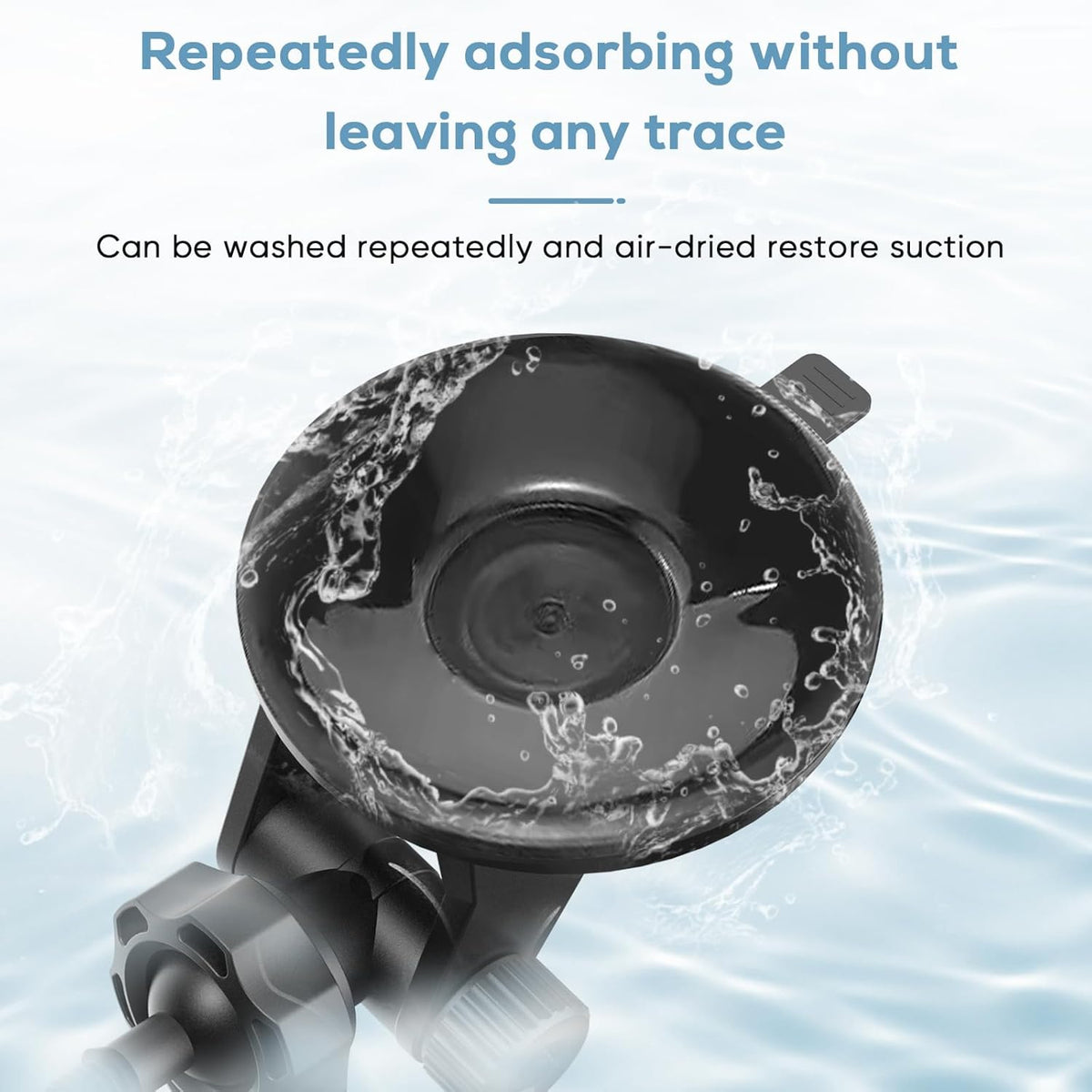 Suitable for Escort IX、IXc、Max 3、Max360C、360MarkII、2020 Max 360 Super Suction Windshield Radar Detector Suction Mount (Used to Connect Ez Magnet to Radar)