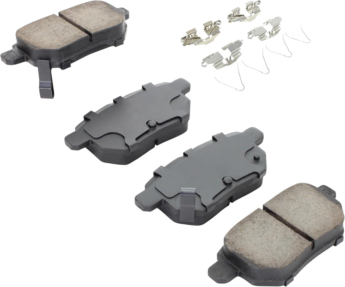 Premium Ceramic Rear Brake Pads (1001-1423C) Compatible with Lexus CT200h 2017-2011, Scion iM 2016, Toyota Corolla iM 2018-2017, Prius 2019-2010, Prius AWD-e 2022-2019 & More