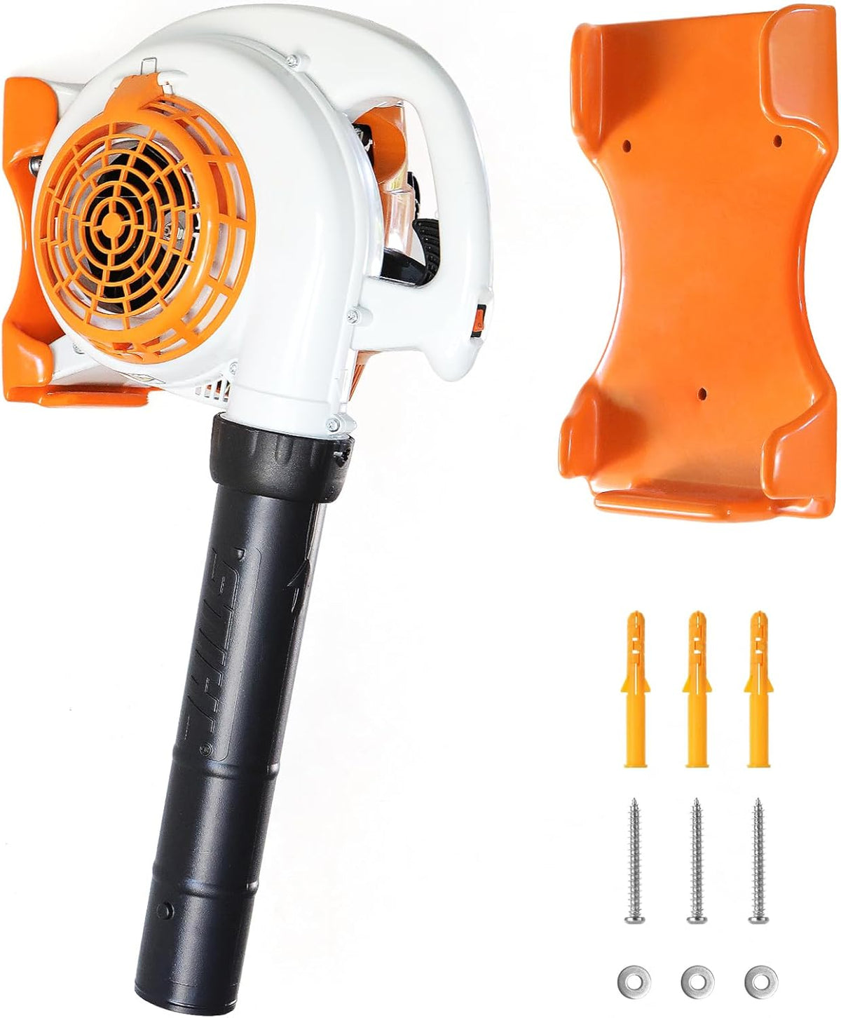 Leaf Blower Hanger, 1 Pack Handheld Blower Rack for Garage Wall, Leaf Blower Holder for Stihl BG-50, BG-56, BG-66, SH-56