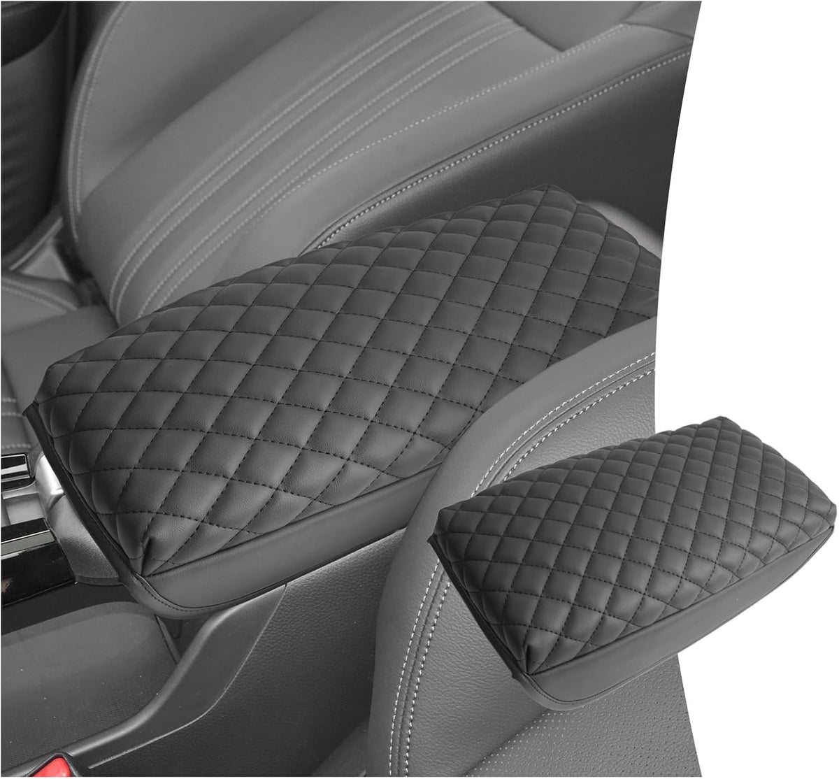 CDEFG for Honda HR-V HRV 2023-2025 Center Console Cover Armrest Box Cover for HR-V HRV (LX, Sport, EX-L) 2023 2024 2025 Accessories Console Arm Rest Protector