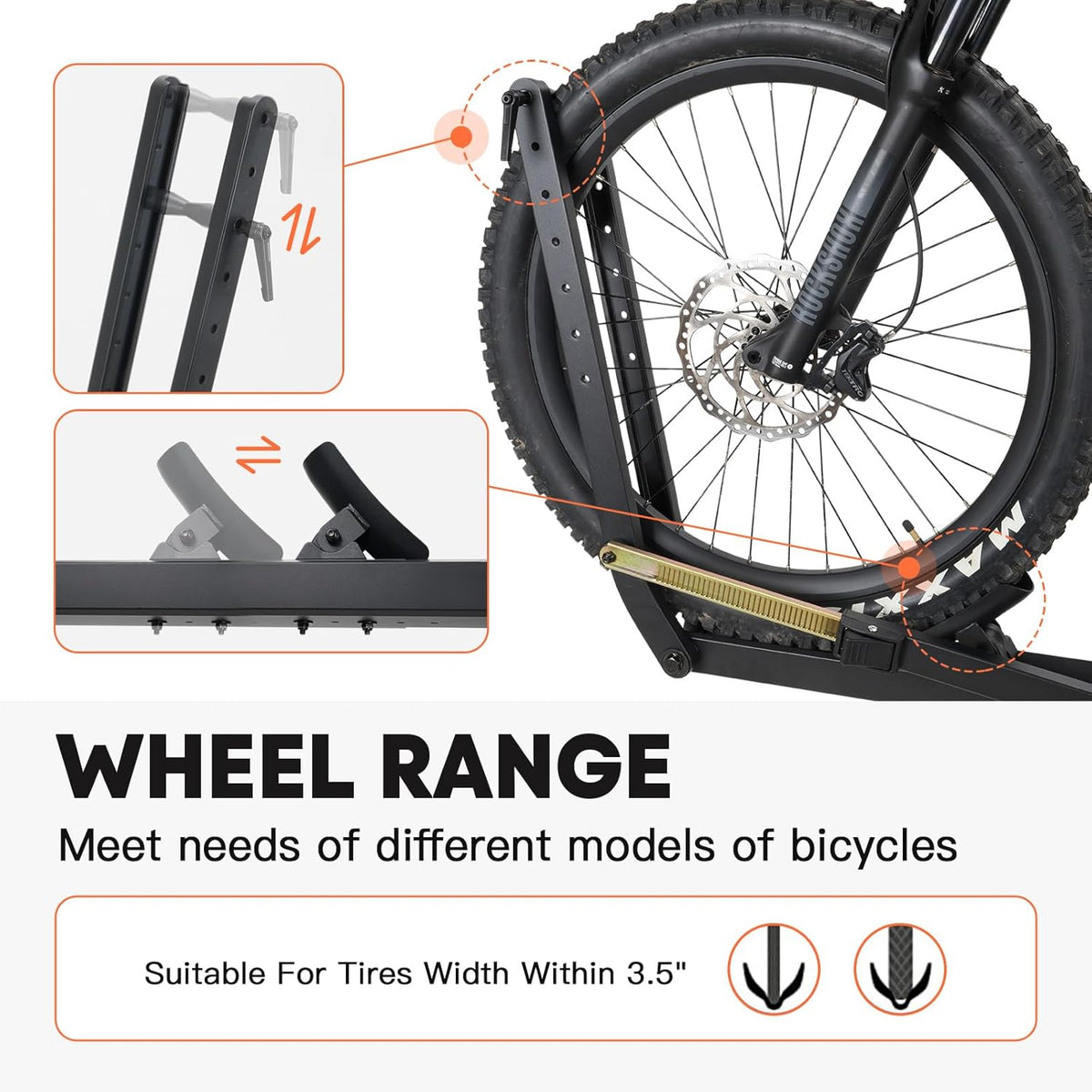 MagRack XA, Add-On MagRack X1, Expandable Hitch Bike Rack, Adding Extension for X1 Bike Rack