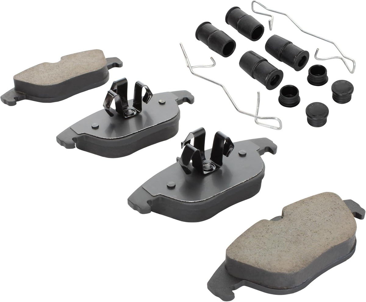 Premium Ceramic Rear Brake Pads (1001-1341AC) Replacement for Mercedes-Benz GLK250 2015-2013, GLK300 2013-2010, GLK350 2015-2010