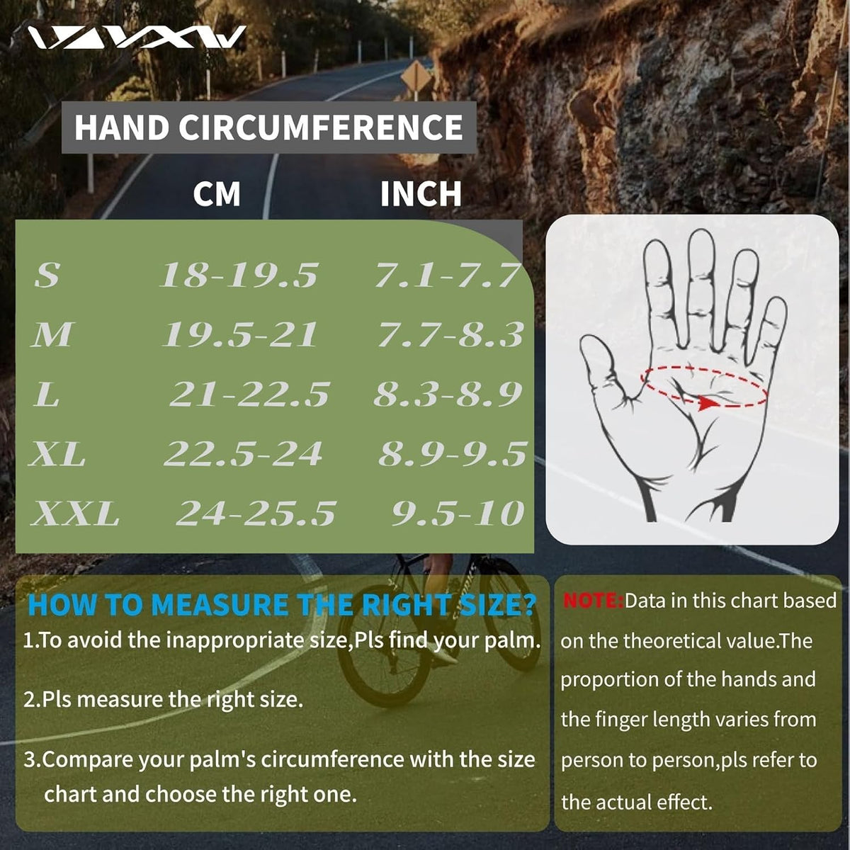 VXW High Protection Motorcycle Gloves for Men - Gel Palm Sliders& Joints Protection Design, High-Speed Sports Gear for MTB/ATV/BMX/Motocross/Racing/Dirt Bike Gear