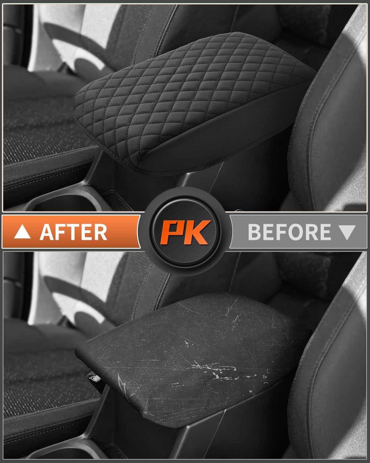 Shademax Custom for 2026 2025 Subaru Forester Center Console Cover Armrest Cover for Subaru Forester Accessories 2025 Arm Rest Cushion Pad Leather Middle Console Cover Armrest Seat Box Protector