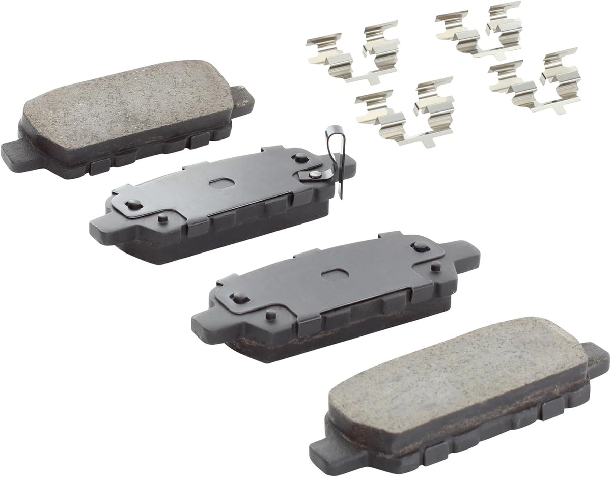 Premium Ceramic Rear Brake Pads (1001-0905C) Compatible with 2002-2024 INFINITI/Nissan (Altima/FX35/FX45/G35/Juke/M35/M35h/M37/M45/Maxima/Rogue Sport/Sentra & More)