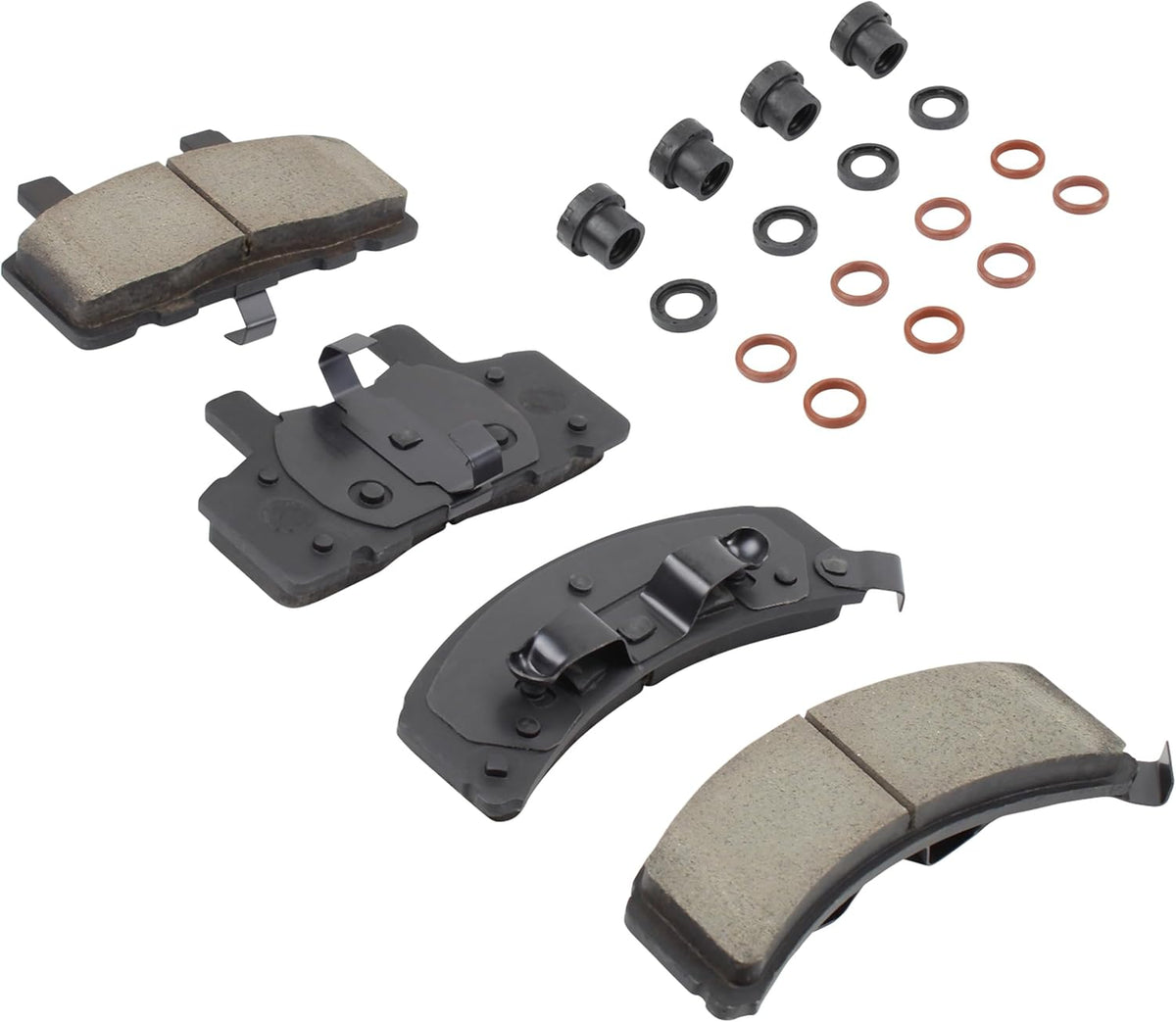 Premium Semi-Metallic Front Brake Pads (1001-0789M) Compatible with 1988-2002 Cadillac/Chevrolet/Dodge/GMC (Blazer/C1500/C2500/Escalade/Express/Ram/Savana/Suburban/Yukon & More)