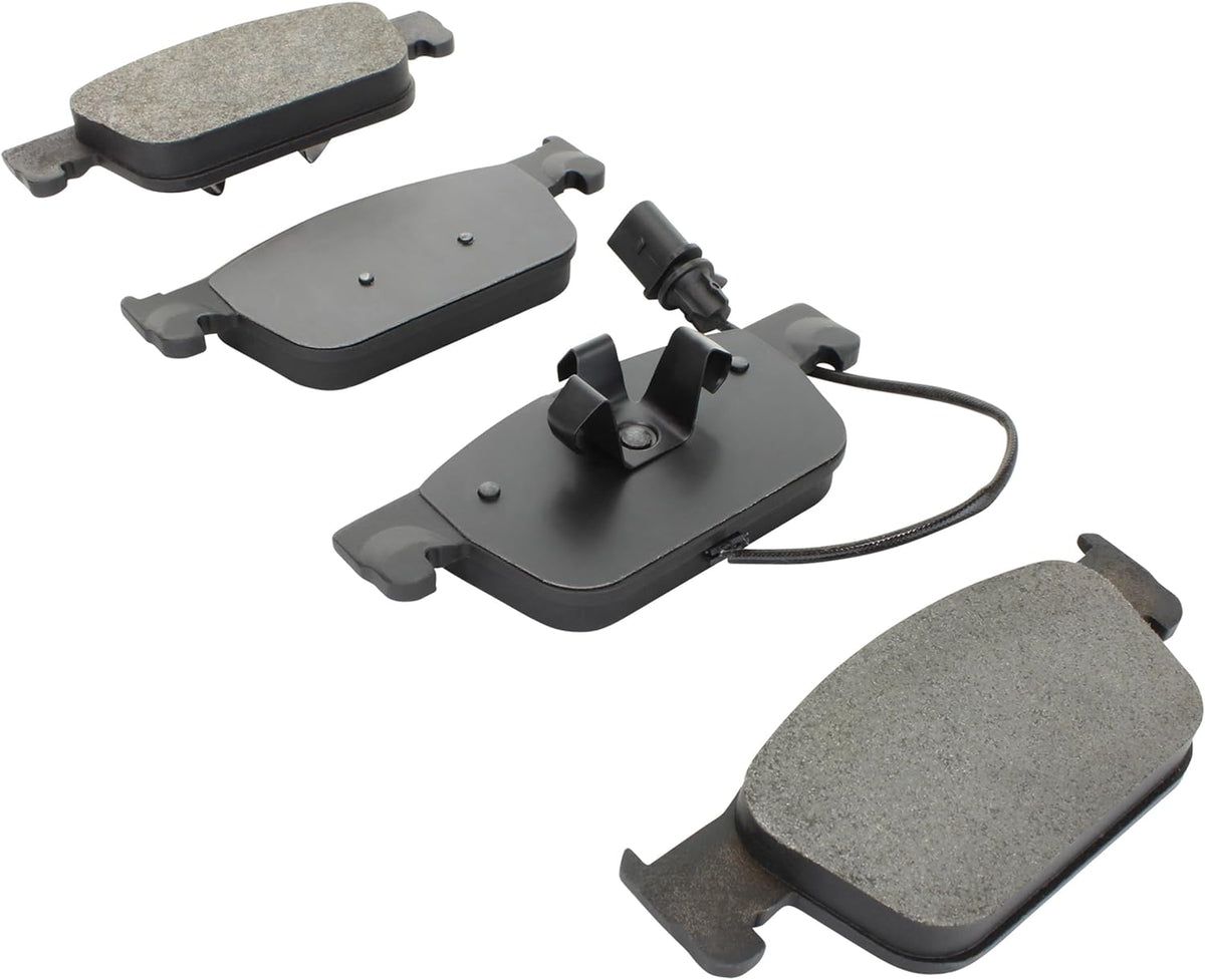 Premium Semi-Metallic Front Brake Pads (1001-1953M) Compatible with Audi A4 2018-2020, Audi A4 Quattro 2019-2024, Audi A5 Sportback 2021-2024