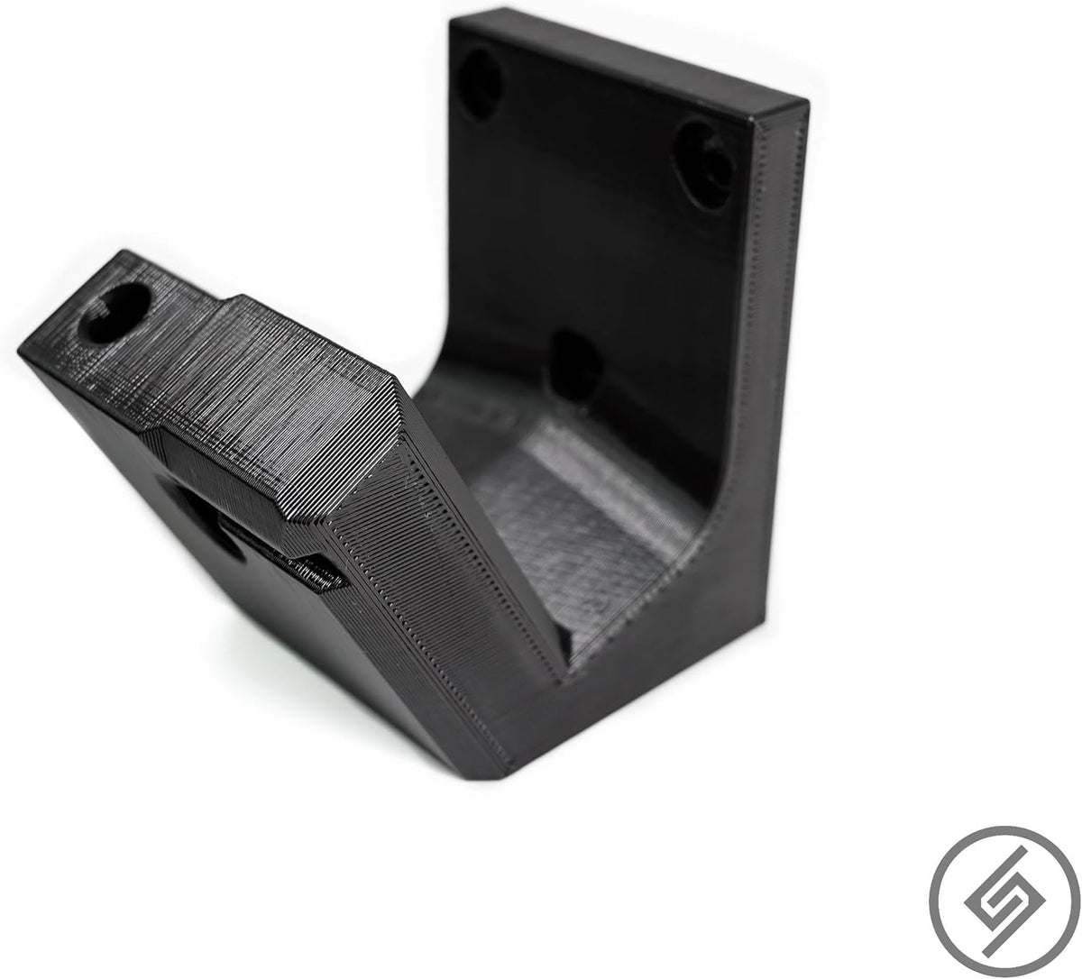 Spartan Mounts Locking .223/5.56 Rifle Mount Wall Display | Low Profile Floating Design Vertical and Horizontal Mounting Solution | Gun Room Safe Storage Organzation | Made in USA