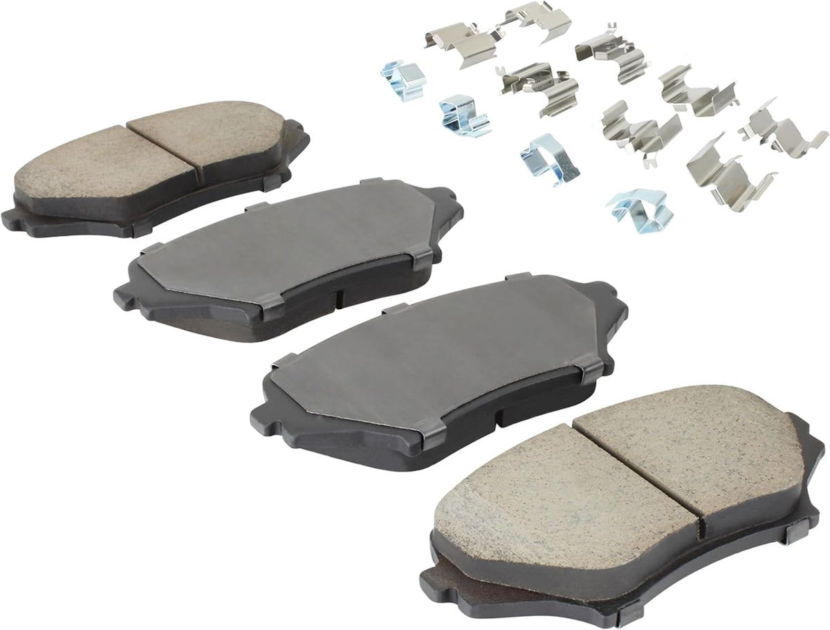 Premium Ceramic Front Brake Pads (1001-1179C) Compatible with Mazda MX-5 2006-2008, Mazda MX-5 Miata 2006-2015