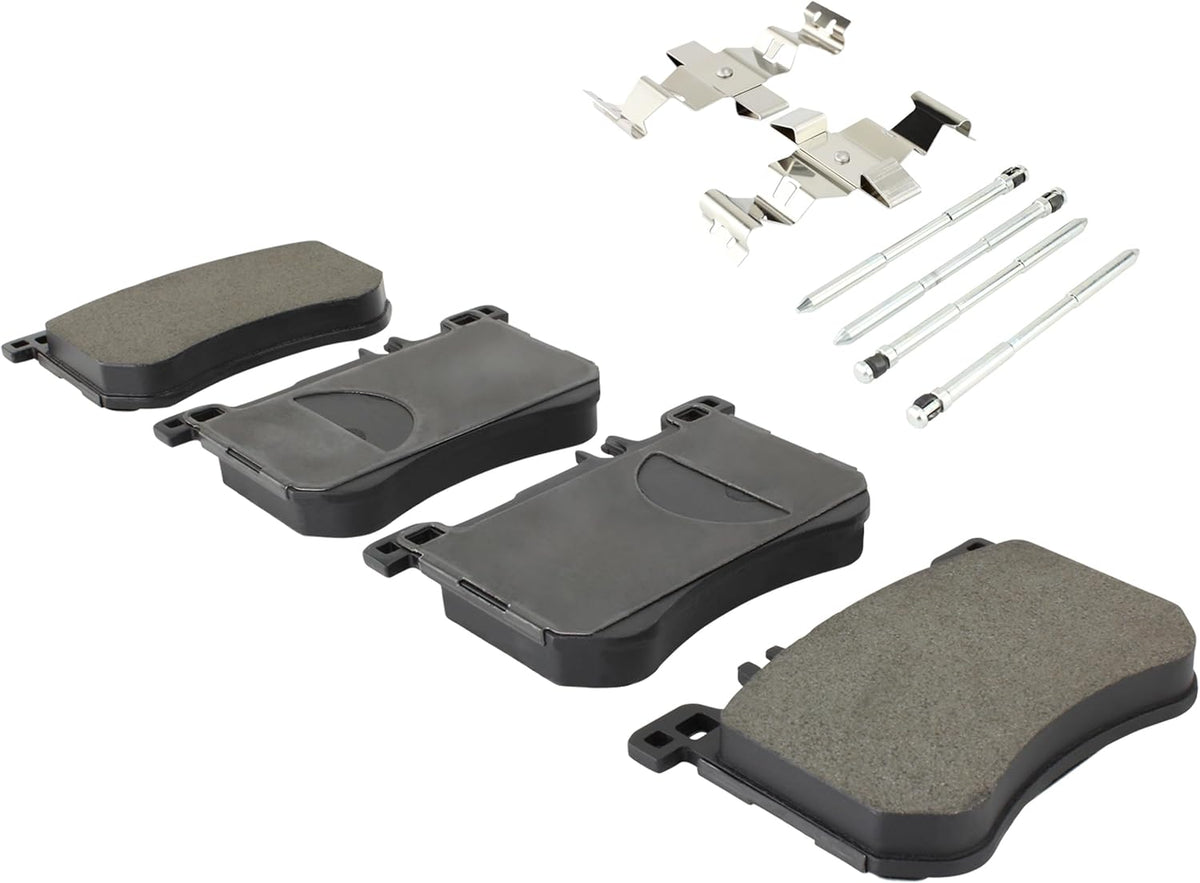 Premium Semi-Metallic Front Brake Pads (1001-1670M) Replacement for Mercedes-Benz SL400 2016-2015, SL450 2020-2017, SL550 2020-2013