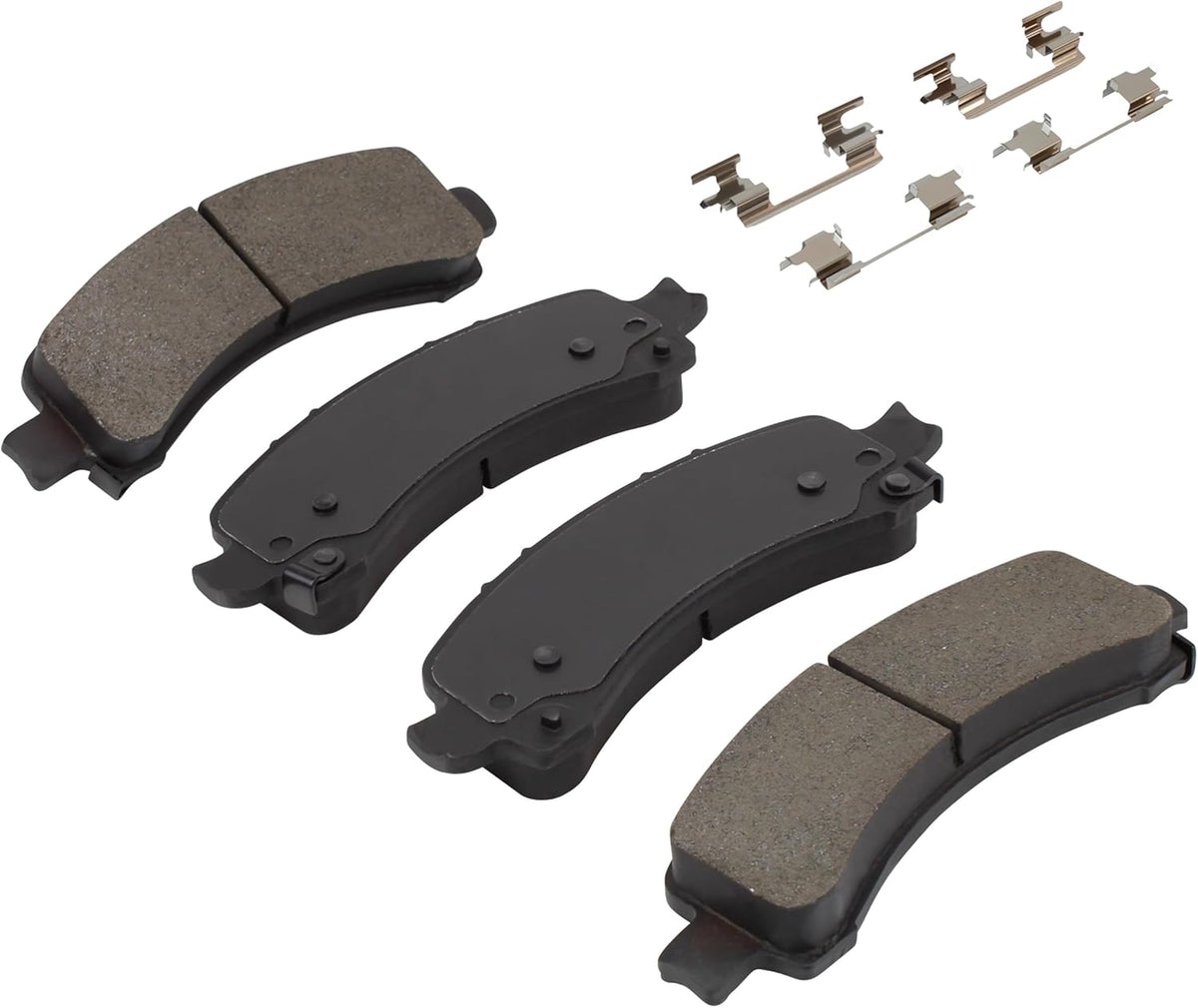 Premium Semi-Metallic Rear Brake Pads (1001-0974M) Compatible with 2003-2020 Chevrolet/GMC (Cargo Van/Express 2500/Express 3500/Savana 2500/Savana 3500/Savana 4500)