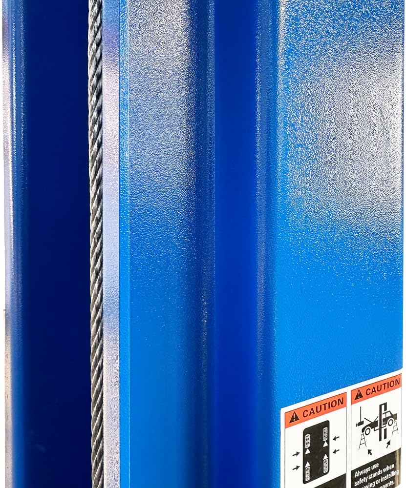 11000lbs 2 Post Car Lift Auto Truck Hoist Two/2 Post Lift Auto Lifts for Home Garage Shop (11000lbs)