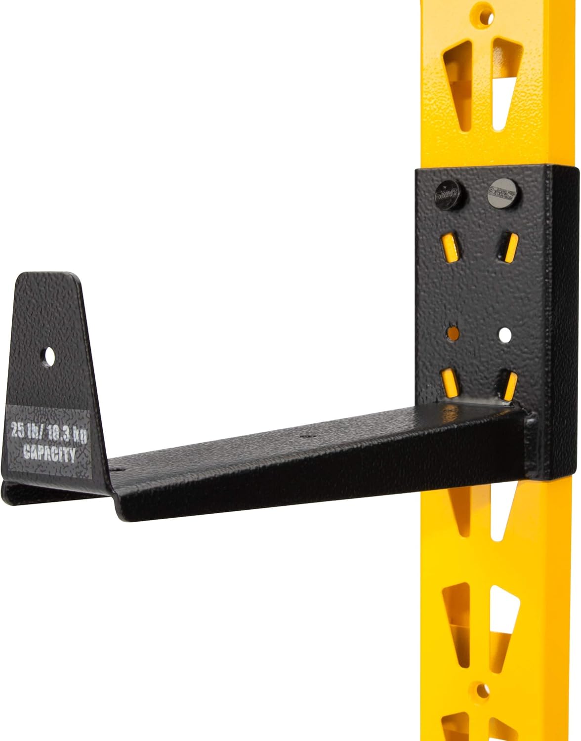 DEWALT 3-Piece Wall Mount Cantilever Wood and Lumber Storage Rack for Workshop Shelving, Multi-Depth Storage, Supports a Total of 273 lbs.