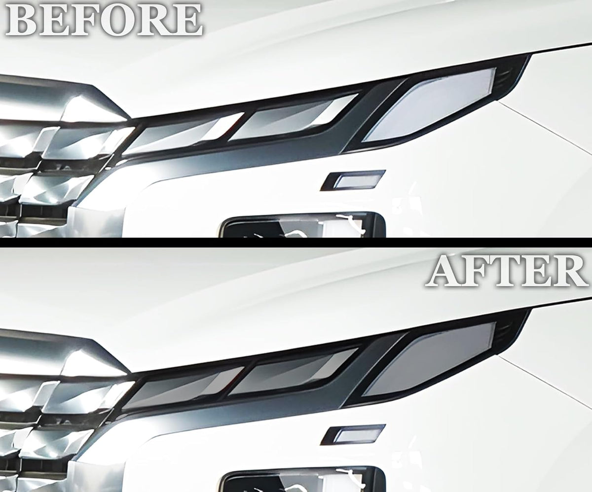 BOGAR TECH DESIGNS Full Headlight Head Light Tint Kit Compatible with Hyundai Palisade 2023-2025, Light Smoke