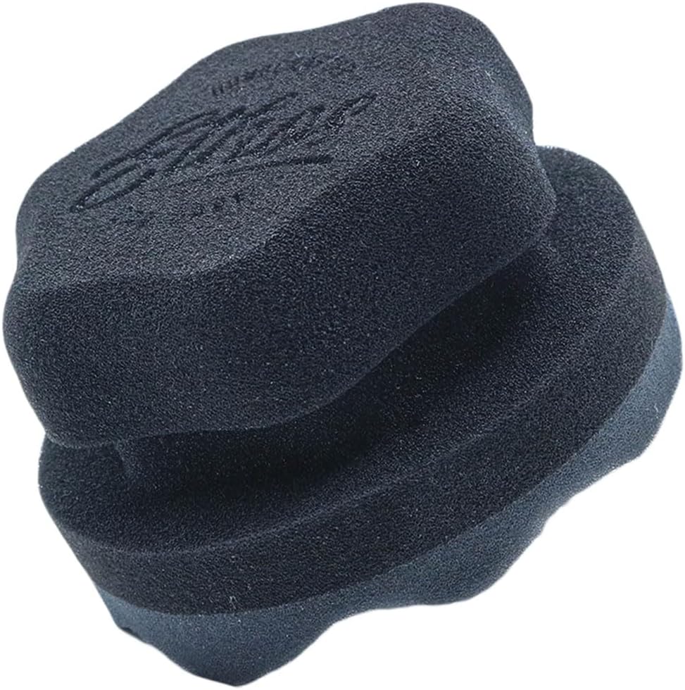 Tire Shine Applicator - Tire Shine Car Detailing Foam Sponge Tool - Tire Cleaner and Shine Tire Foam - Tire Shine Brush Car Cleaning Supplies (2 Pack)