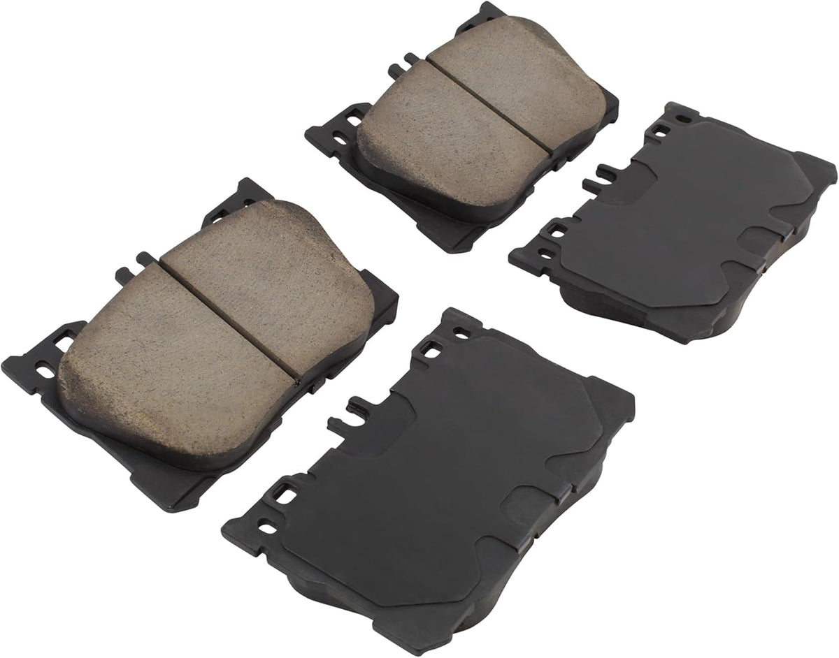 Premium Ceramic Front Brake Pads (1001-1871C) Compatible with 2016-2023 Mercedes-Benz (C43 AMG/C450 AMG/CLS450/E350/E400/E43 AMG/E450/GLC250/GLC300/GLC350e/GLC43 AMG)