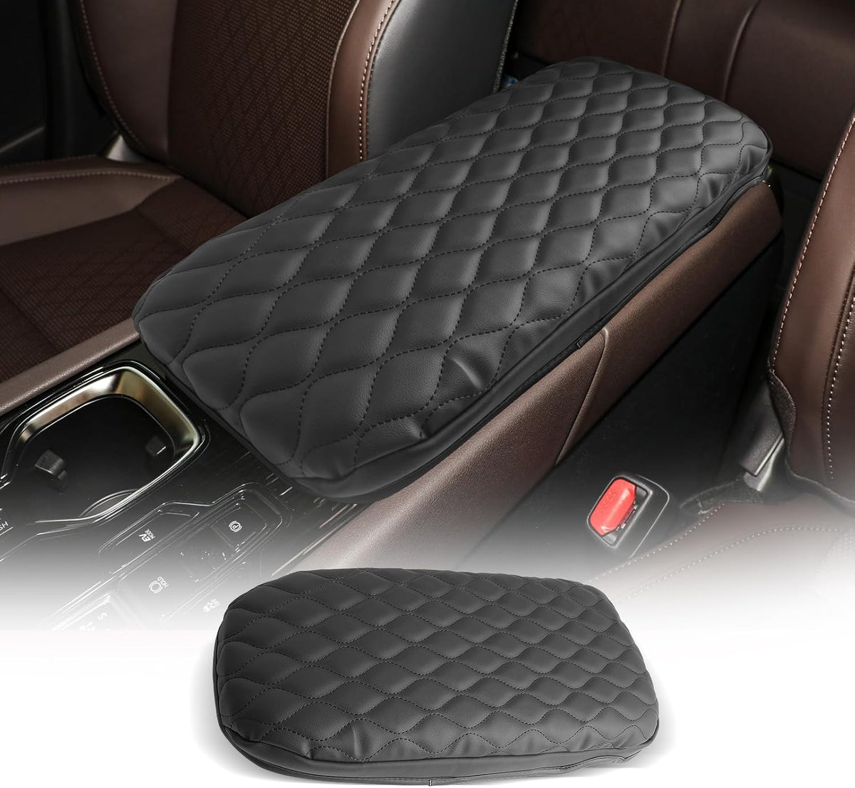 CDEFG for 2023-2025 Lexus RX 350/350h/ 450h+/ 500h F Sport Center Console Cover Armrest Box Cover for RX350 RX350h RX450h RX500h 2023 2024 2025 Accessories Console Arm Rest Protector