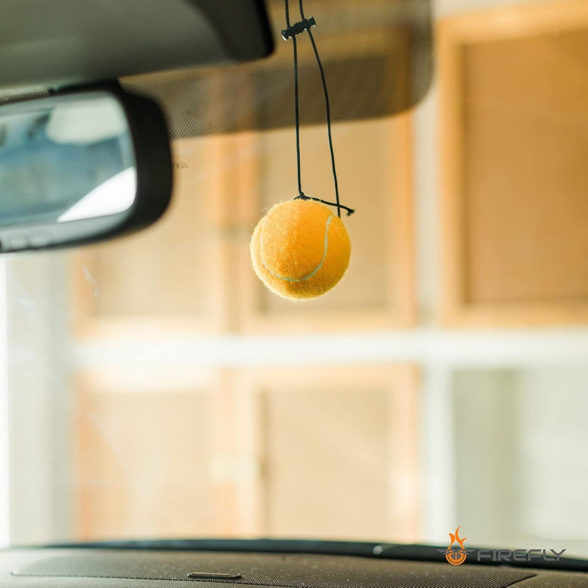 4-Pack Garage Parking Aid Tennis Ball on a String for Garage Parking Precision Parking Guide Garage Car Stop Indicator