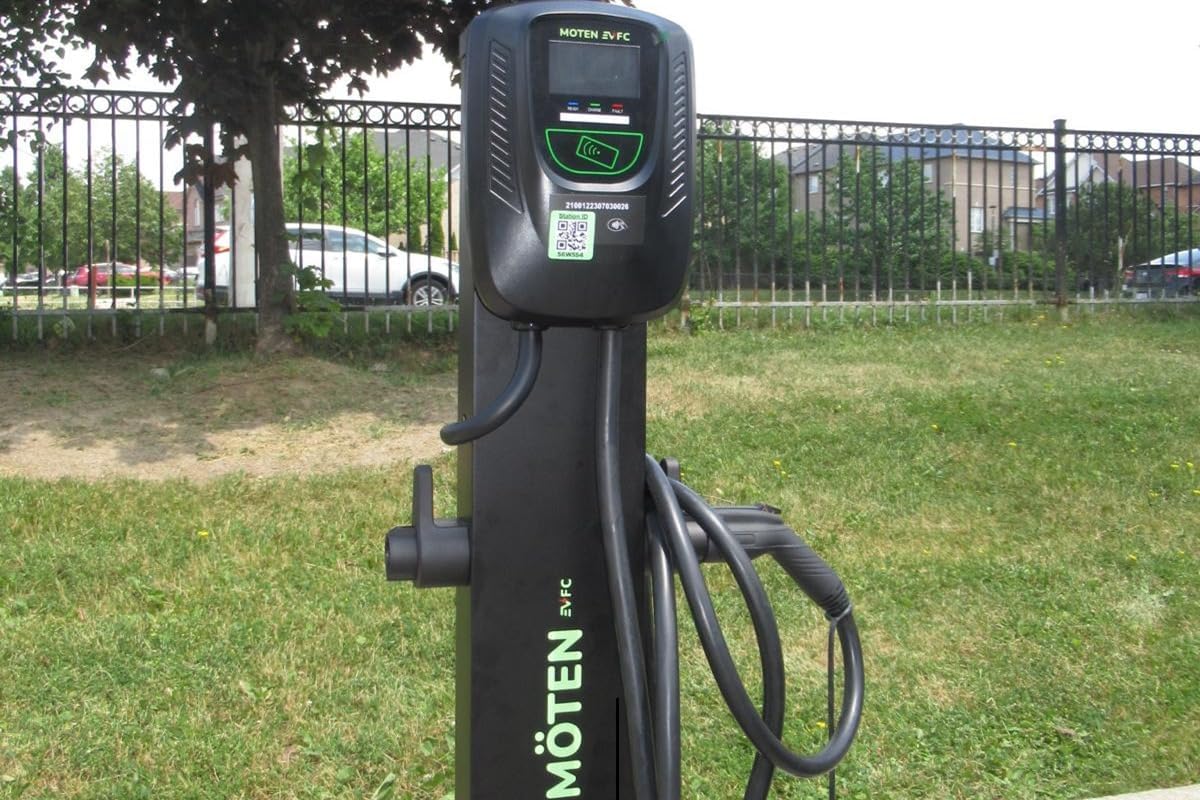 DORADO-80S by MOTEN EVFC Level 2 EV Home Charger 80A / 19.2 kW Ethernet, WiFi, RFID, 25 FT Cable, FCC, ETL, Energy Star, eMOTEN Phone APP, Hardwired
