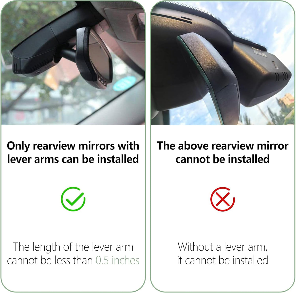 Radar Mount Mirror Mount Bracket，Aluminum Radar Detector Mount (for Escort Max Max2 MAX360 Radar Mount)
